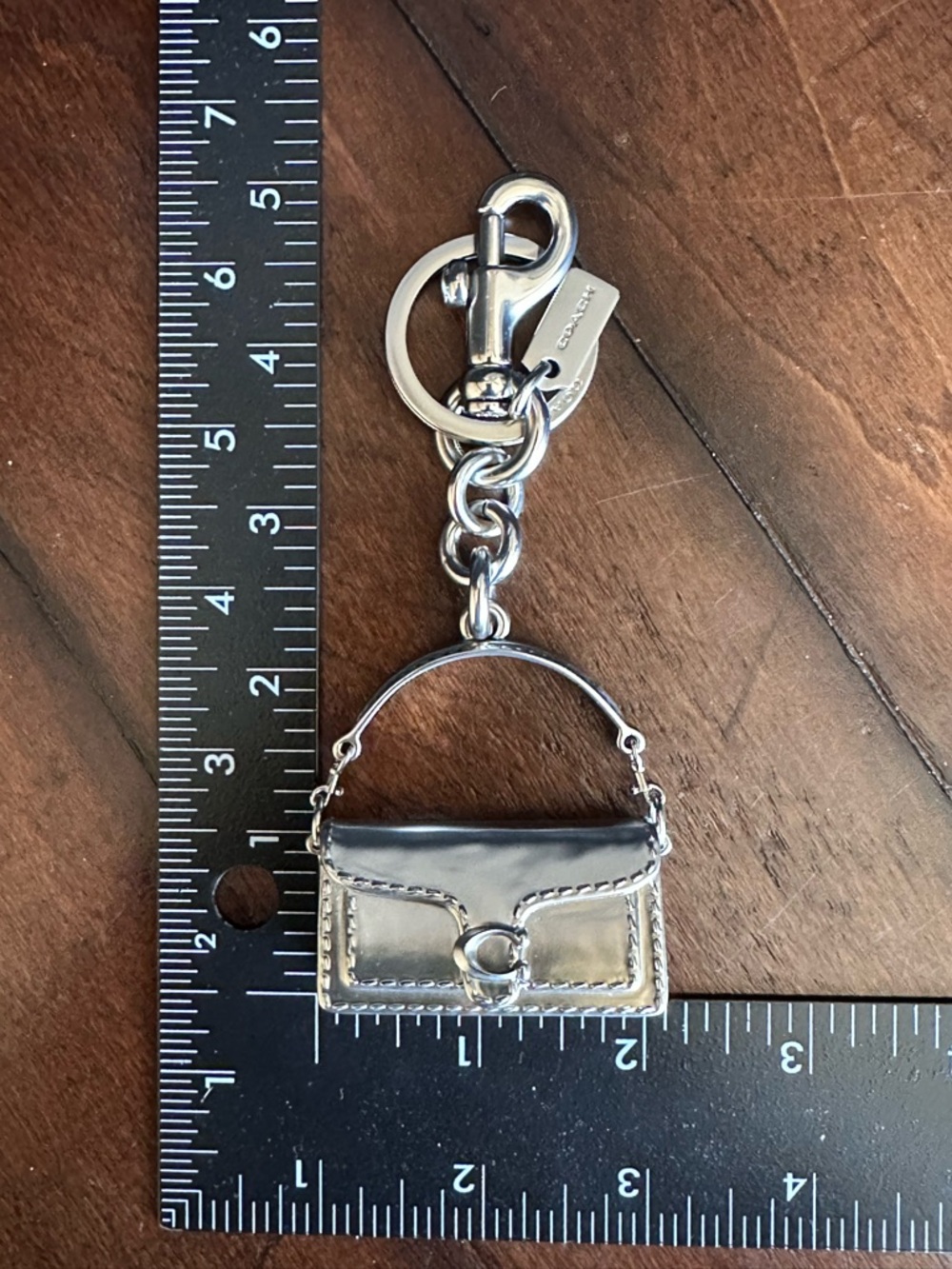 Coach Tabby Bag Charm Keychain NWOT - Picture 10 of 10